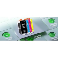 Penggantian Serasi SHEENGO untuk Pek Kombo Kartrij Dakwat HP 910XL untuk Siri OfficeJet 8010 8020, P