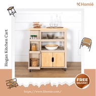 🔥 Ready Stock🔥HOGAN Kitchen Cart Home Kitchen Ready Stock Tools Trolley 北欧厨房收纳推车