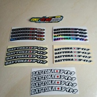 DAYTONA JAPAN PRINTCUT RIM STICKER