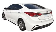 泰山美研社23100409 現代12-17 ELANTRA 5代改6代 SE Sport款 後保桿 (依當月報價為準)