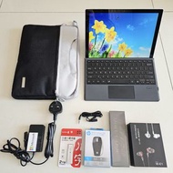 微軟Microsoft surface pro7手提電腦平板電腦商務電腦超輕薄筆記本+平板兩用二合一電腦：Intel Core i5處理器+8GB內存+256G內置SSD硬盤+12.3 inch IP