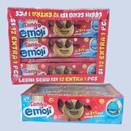 Tango EMOJI Chocolate Biscuits 8 Fun Expressions 22gr (12 pcs/box)