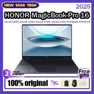 2025 HONOR MagicBook Pro 16  Ultra9 285H / Ultra5 225H RTX5070 / RTX5060 16" 3K AI Thin and light La