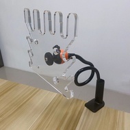 Anesthesia Breathing Circuit Bracket Holder Adjustable Universal Type Threaded Tube Pet Clinic Hospi