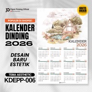 2026 12 Month Aesthetic Wall Calendar A3+ | 2026 A3+ Aesthetic Calendar
