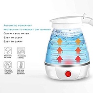 600ML 便攜旅行折疊矽膠電熱水壺  pilckp 600ML Easy Carry Traveling Folding Silicon Electric Kettle 旅行水壺 電水壺 旅行熱水壺