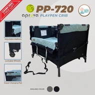 Apruva PP-720 Navy Blue Playpen Co Sleeper Crib for Baby