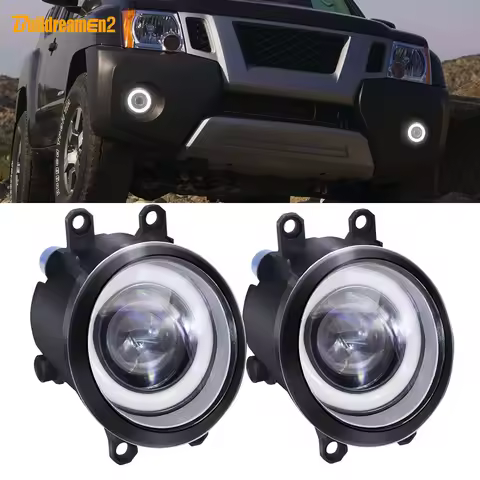 2 X Angel Eye Fog Light LED Car Front Fog Lamp For Lexus LX570 HS250h ES300h ES350 RX350 RX450h IS25