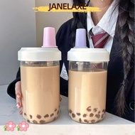JANELAXE932QW Straw Cup, Large Capacity Plastic Water Bottle, Drinkware Transparent Plastic Kettle J
