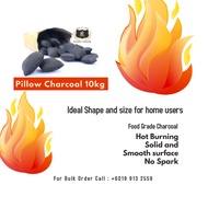 BBQ Charcoal / Briket Arang / 烧烤火炭 〖 PillowShape 10Kg〗