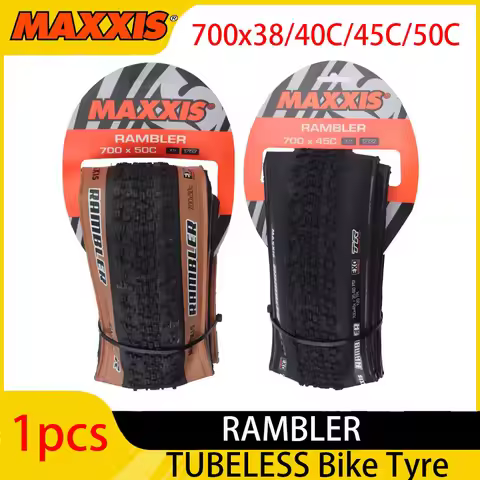 1pcs MAXXIS RAMBLER 700x38/40C/45C/50C 650x47B Bicycle Folding Cyclo-cross Gravel Outer Tire Anti Pu