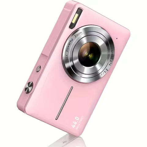 Digital Camera Children Camera for Children Camcorder with 16x Zoom Compact Cameras 1080P 44MP Camer