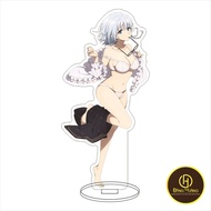 Keychain, Anime Standee ModelThe Eminence in Shadow Alpha, Beta, Epsilon, Delta Study and Work Desk 