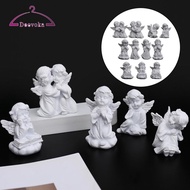 [deevoka] African Sculpture Funeral Sympathy Decoration Candlestick European Resin