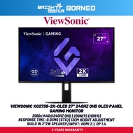 VIEWSONIC XG2738-2K-OLED 27" 240HZ QHD OLED Panel Gaming Monitor