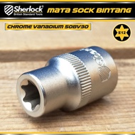 Star Socket Wrench E12 1/ 2 inch Drive Star Socket Sherlock