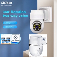 V380 Pro CCTV Wireless CCTV 5MP Socket Bulb CCTV Camera 360 Camera WIFI CCTV Bulb Camera Lampu CCTV 