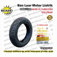 Electric Bike Tire E Bike Tubeless Tubeless 90/90 Ring 10 90/90-10 SC-115 SWALLOW