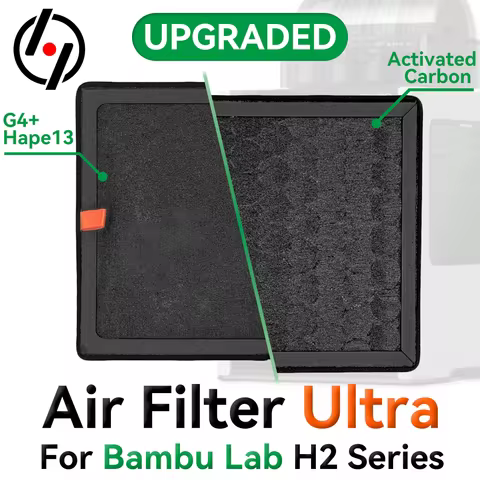 For Bambu Lab HEPA 13 + G4 + Activated Carbon Combo Air Filter Ultra for H2 Series 3D Printers OEM R