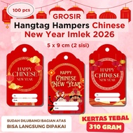 WHOLESALE 100PCS HANG CNY GREETING CARD PARCELTAG CHINESE NEW YEAR/ CHINESE NEW YEAR/ CHINESE NEW YE