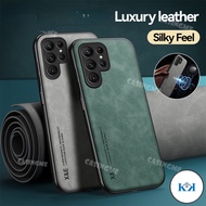 KK Samsung S24 Ultra 2024 Sheepskin Leather Magnetic Casing For Samsung Galaxy S24Ultra S24 24S Sams