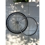 A pair of Rims set for bicycle Rims 26 inch 26x 150 AlloyRing