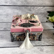 愛麗絲卡,愛麗絲夢遊仙境,愛麗絲盒子,小白兔,戒指座,瘋帽子盒子