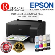EPSON EcoTank L3210 / L3250 All-in-One Ink Tank Printer WITH ORIGINAL INK