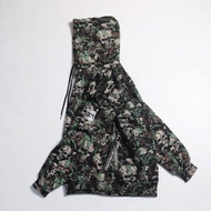 Jaket Hoodie Shikat Miring Skull full Print