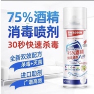 ORIGINAL Theaoson 75% 自由能 Alcohol Sanitizer Spray 450ml 75度酒精消毒液喷雾免洗手液皮肤家用