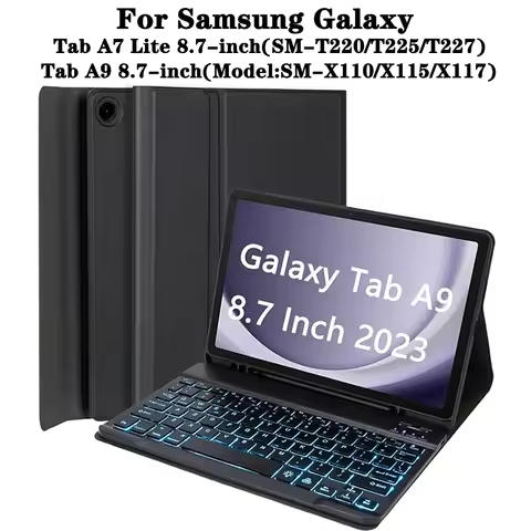 Case for Samsung Galaxy Tab A9 8.7 lnch ,For Galaxy Tab A7 Lite 8.7 lnch Tablet Case with Pencil Hol
