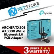 TP-LINK ARCHER TX50E AX3000 WIFI 6 BLUETOOTH 5.0 PClE ADAPTER