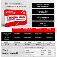 top selling๑Top selling Stock Hotlink Prepaid Unlimited Sim Card Unlimited Internet Unlimited Calls Unlimited Hotspot