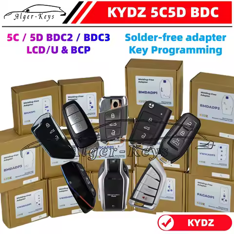 Algernon-keys KYDZ MQB49 5C 5D MQB Reading Adapter BDC G Key BCP U Key LCD Key Use KYDZ CUBE KYDZ St