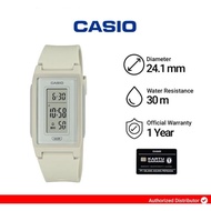 Casio LF-10WH-8D Women's Digital Dial Beige Watch