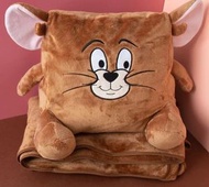 Tom and Jerry - AFGH 湯姆和傑瑞毛絨玩具抱枕/毯子 - 二合一睡眠用品