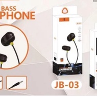 PROMO HEADSET JBL TIPE JB-03 ORIGINAL FUL POWER BASS KUALITAS TERJAMIN