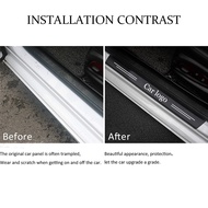 4Pcs Car Door Sill Protector Plates for Nissan Xtrail X Trail T30 T31 T32 Car Accessories Door Cuff 