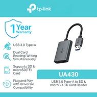 TP-Link | UA430 | 2 in 1 | USB 3.0 | Type-A to SD & microSD 3.0 | Card Reader | Plug and Play
