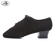 Hot Sale BD Men Latin Dance Shoes Canvas Split Sole Sneaker Professional Dancesport Shoes BD417 Ballroom Training Shoes