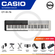 Casio CT-S1-76 76 Keys Keyboard elektronik mudah alih Piano pemula Touch Response CT-S1 CTS1 CT S1 7