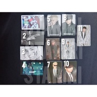 BIGBANG G-DRAGON SEUNGRI TAEYANG DAESUNG PHOTOCARD OFFICIAL