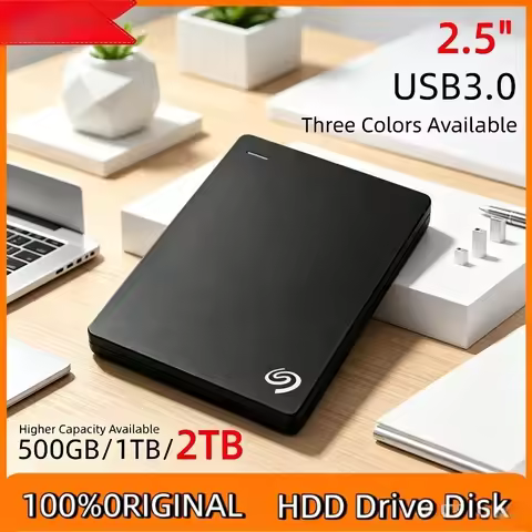 2026 For Seagate 2.5Inch Portable Hard Drive External Hard Disk Backup Plus SlimUSB 3.0 DASKA HDD Po