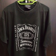 Jack Daniels Round Neck T-Shirt Black Soft Fabric