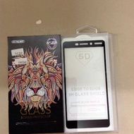 Full 9d glue tempered glass nokia 6