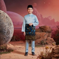 [ KIDS ] Baju Melayu Bulan Bintang 2024 AIRFORCE BLUE