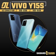 Vivo Y15S 3/32 3/64 RAM 3 ROM 32 64 GB 3GB 32GB 64GB Handphone