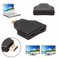 Ready Stock HDMI 1 Input 2 Output 1080P HDMI Splitter Adapter Converter for PS4 Xbox HDTV Projector @ sg