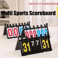 <LDO> Portable 4-Digit Sports Scoreboard for Badminton, Football & Volleyball Nice