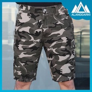 กางเกงขาสั้นชาย ลายทหาร 307 Army style กางเกงขาสามส่วนชาย ผ้าค๊อตต้อนผสมสเปนเด็กซ์ ผ้ายืด นิ่มมาก สี